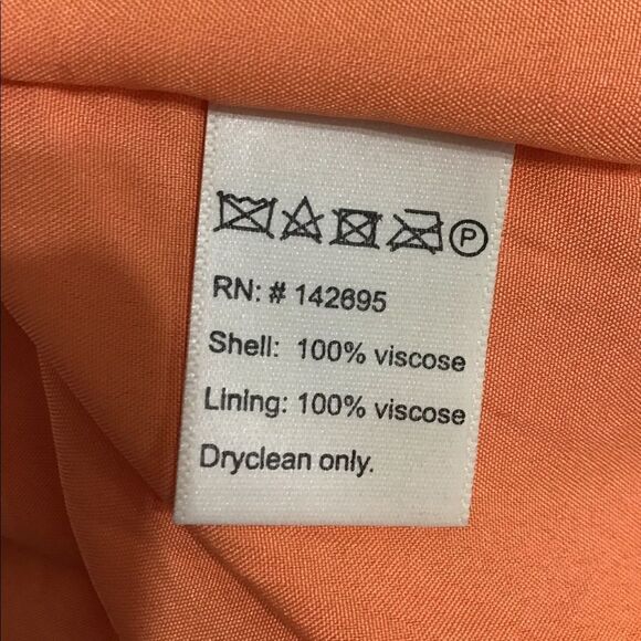 Nordstrom MLV Orange Sequin Metallic Shimmer Maxi Dress Spaghetti Strap - Picture 10 of 10